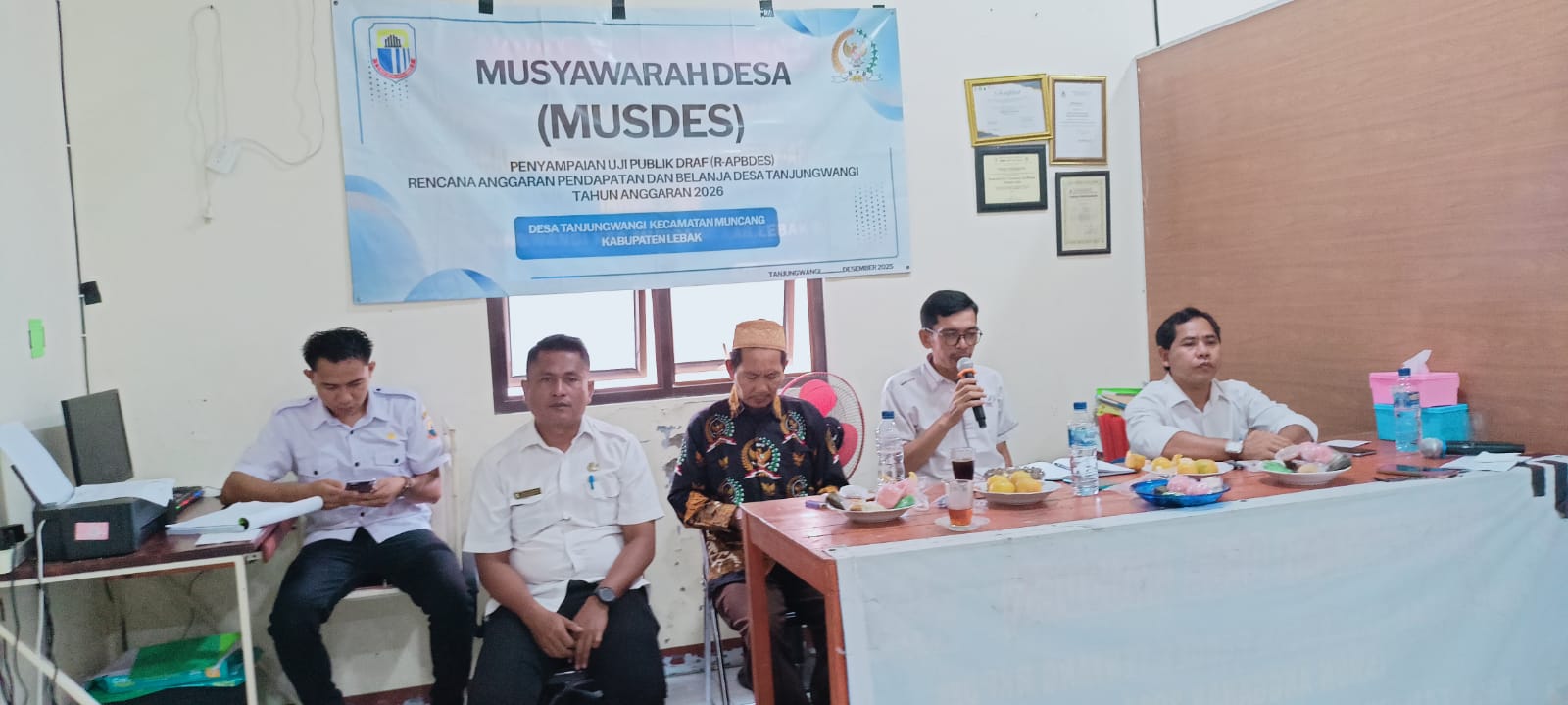 Sambutan Kasi Pemerintahan Kecamatan Muncang (Asikin Wijaya)