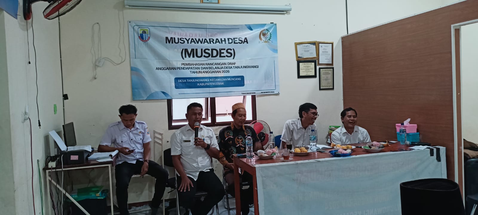 Sambutan Kasi Ekbang Kecamatan (Edih Sunardi)